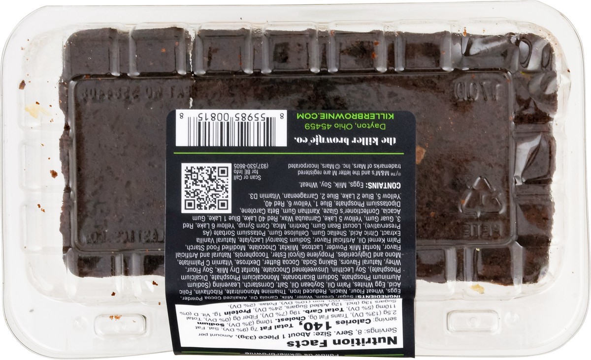 slide 2 of 11, Killer Brownie Chocolate Fudge Brownie with a Vanilla Blonde Top 8 ea, 8 ct