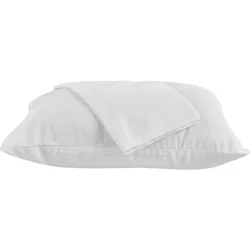 Sealy Satin Zippered Pillow Protectors - Jumbo