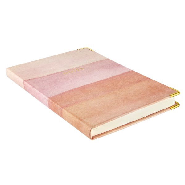 slide 2 of 2, Eccolo Hardcover Journal, 6"" x 8"", College Rule, 256 Pages, Pink Sunrise, 1 ct