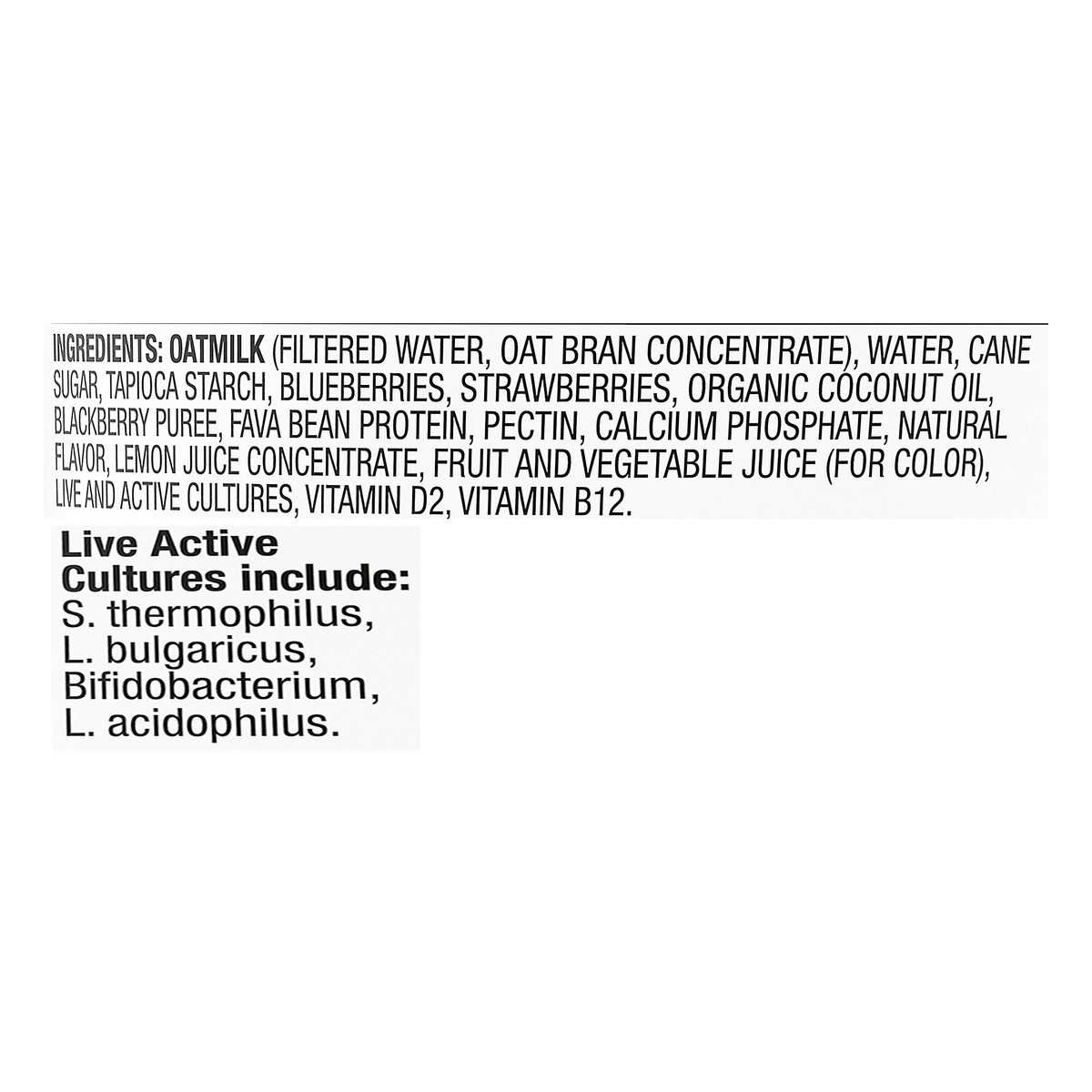 slide 5 of 10, Silk Oat Yeah Oat Milk Dairy-Free Yogurt Alternative, The Mixed Berry One, Gluten-Free, Vegan, Non-GMO Project Verified, 5.3 oz., 5.3 oz