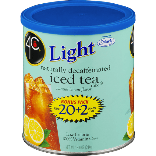 slide 3 of 9, 4C Light Iced Tea Mix With Splenda, 13.9 oz
