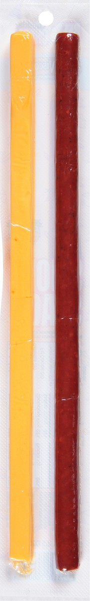 slide 4 of 9, Old Wisconsin Smoke Stack Cheddar Cheese Beef Sausage Stick 2.5 oz, 2.5 oz