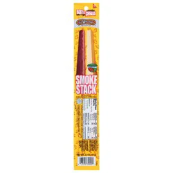 Old Wisconsin Smoke Stack Cheddar Cheese Beef Sausage Stick 2.5 oz