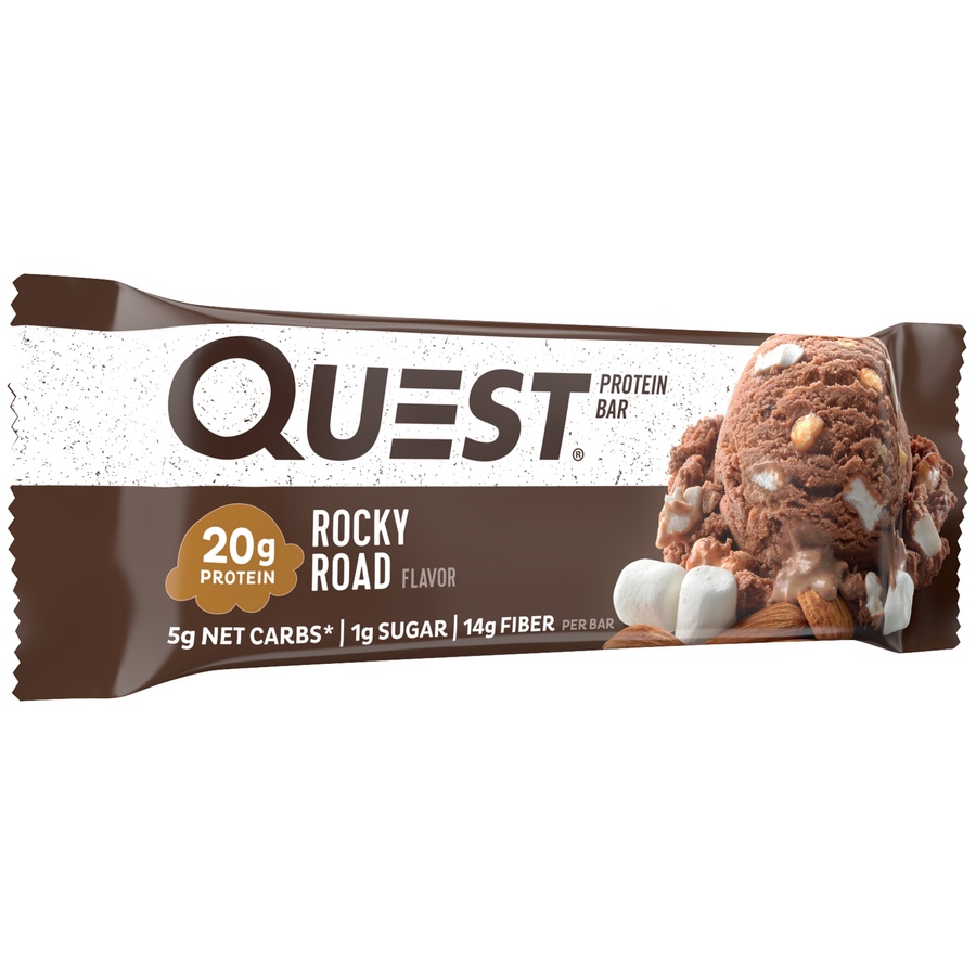 slide 2 of 5, Quest Rocky Road Protein Bar, 2.12 oz