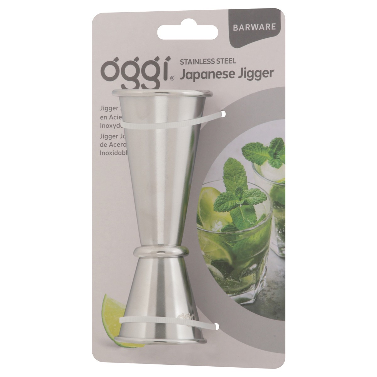 slide 5 of 11, Oggi Barware Stainless Steel Japanese Jigger 1 ea, 1 ct