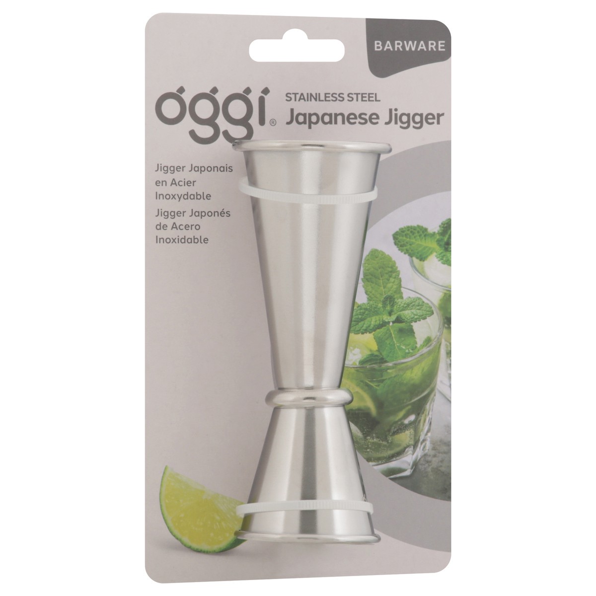 slide 11 of 11, Oggi Barware Stainless Steel Japanese Jigger 1 ea, 1 ct