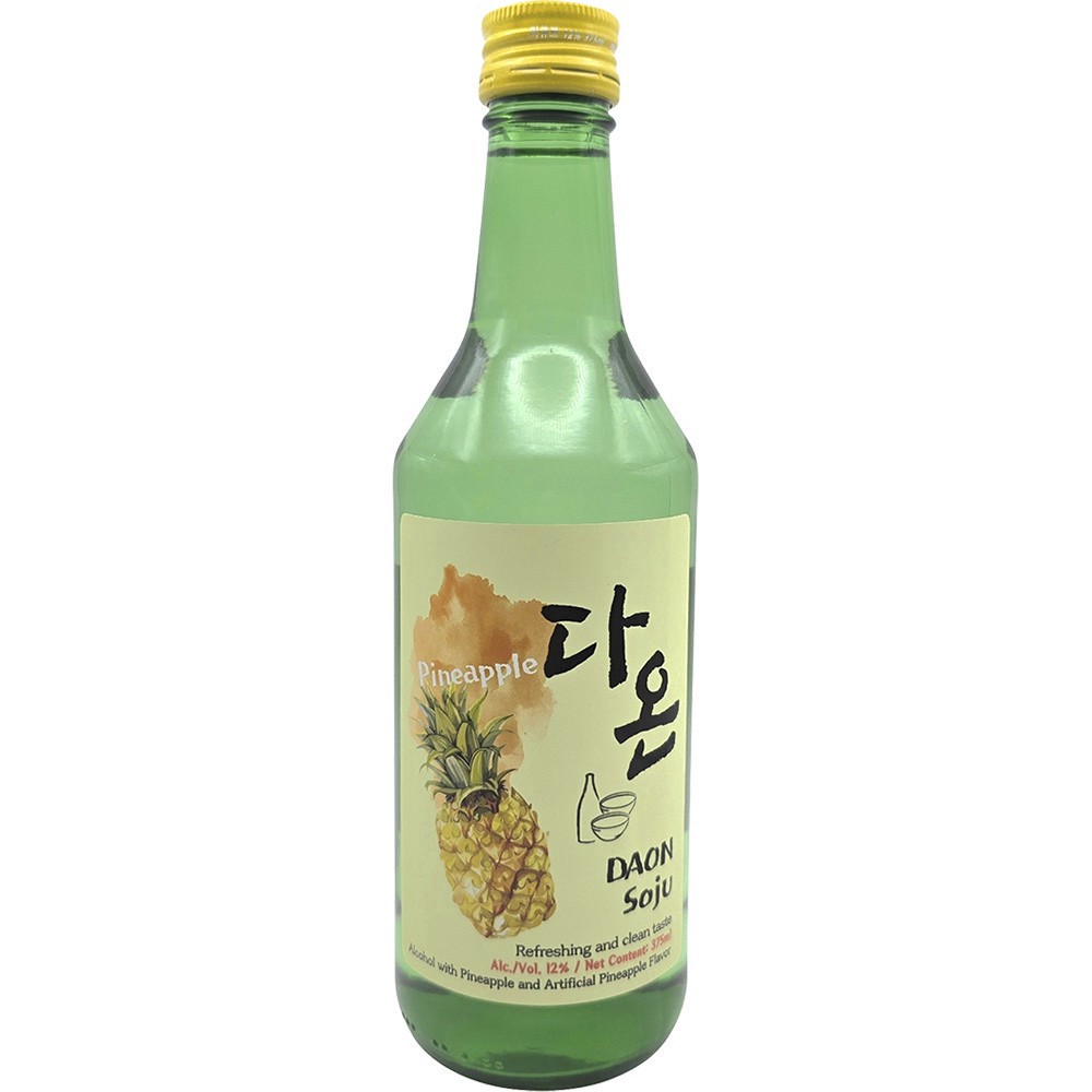 slide 1 of 1, Daon Pineapple Soju, 375 ml