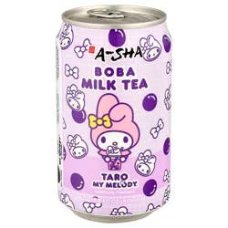 A-Sha My Melody Taro Boba Milk Tea 10.5 fl oz
