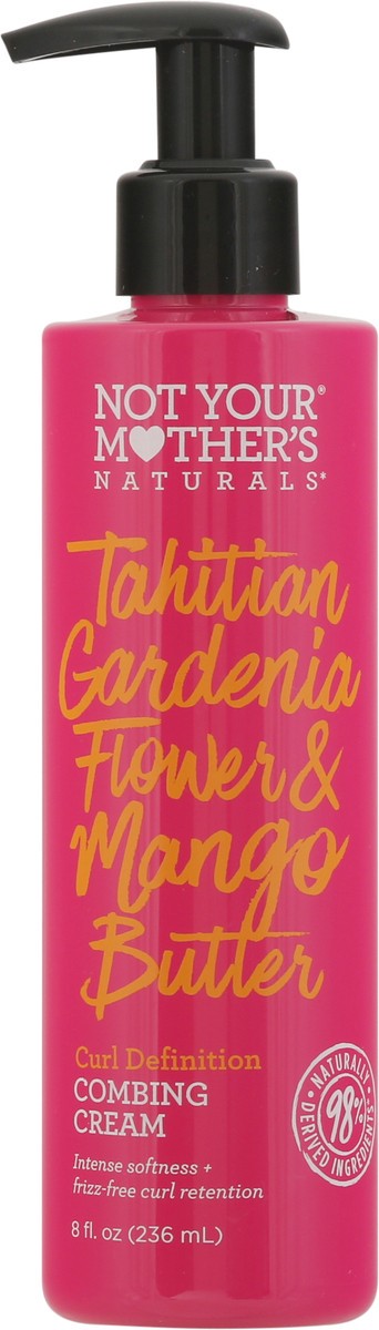 slide 6 of 9, Not Your Mother's Naturals Curl Definition Tahitian Gardenia Flower & Mango Butter Combing Cream 8 fl oz, 8 oz