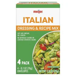 Meijer Italian Dressing & Recipe Mix