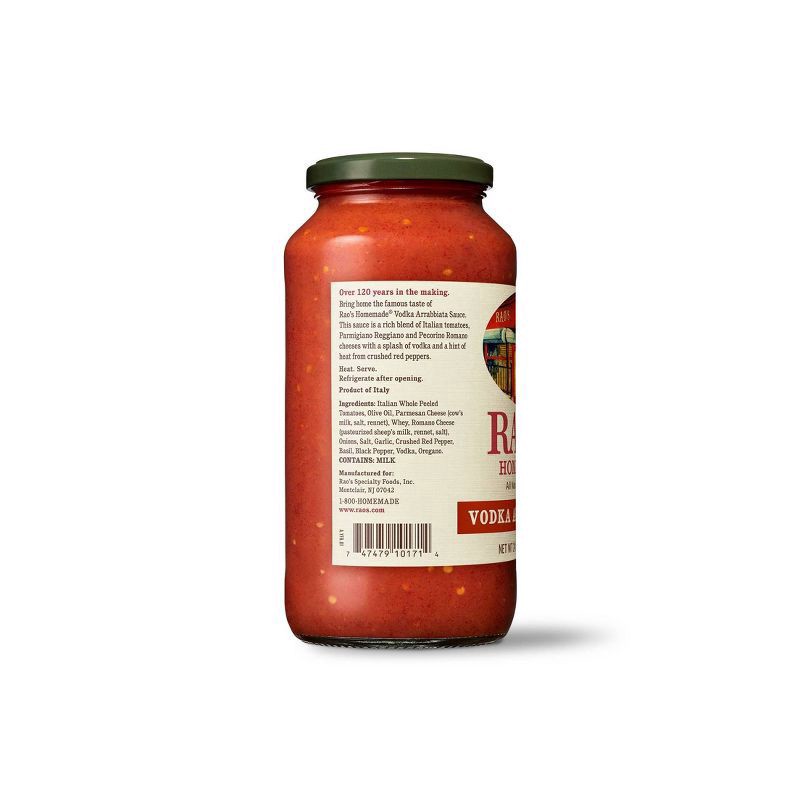 slide 7 of 7, Rao's Homemade Vodka Arrabbiata Sauce 24 oz, 24 oz