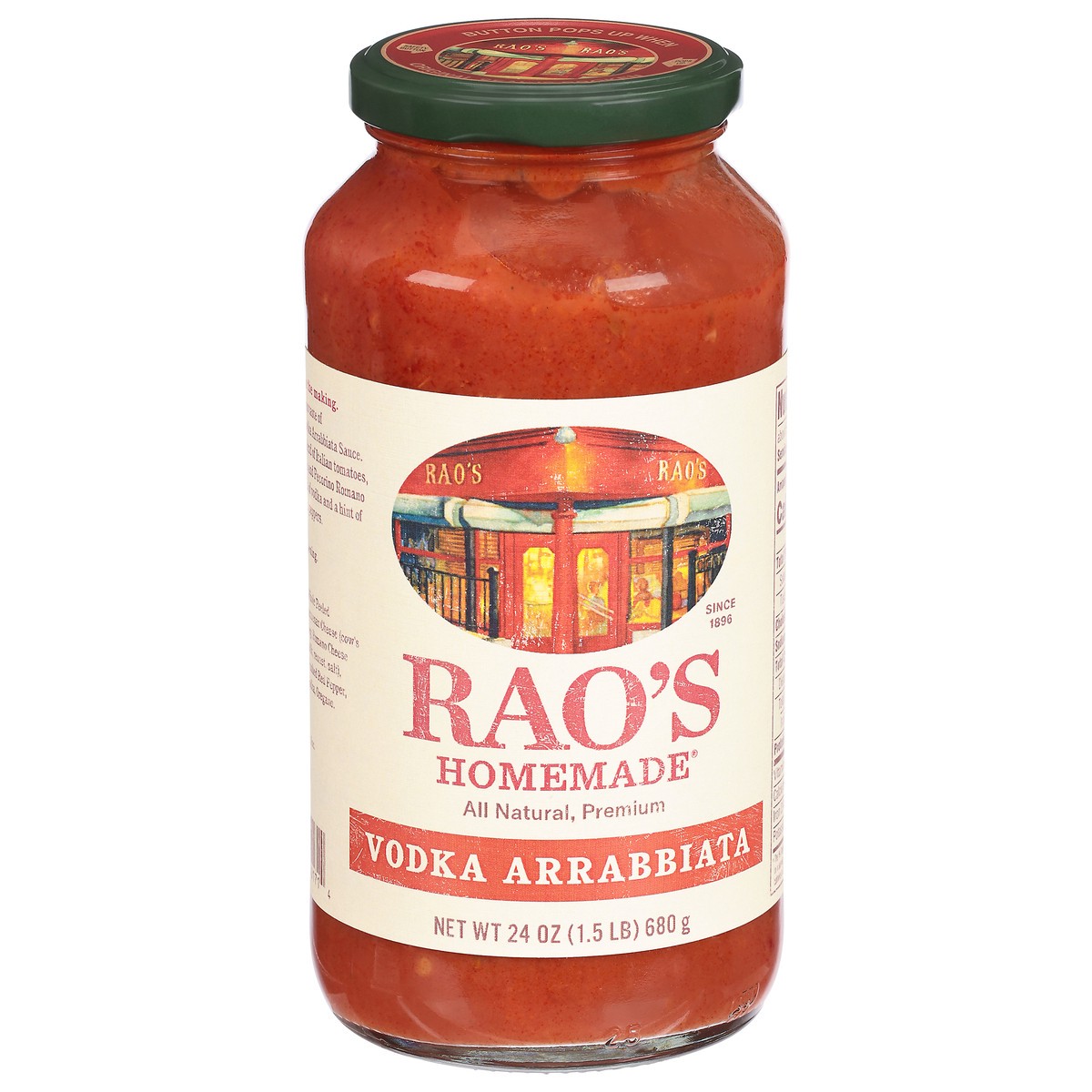 Rao's Homemade Premium All Natural Vodka Arrabbiata Sauce 24 oz 24 oz ...