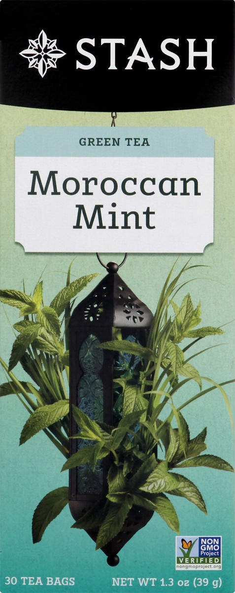 slide 7 of 12, Stash Moroccan Mint Green Tea - 30 ct, 30 ct