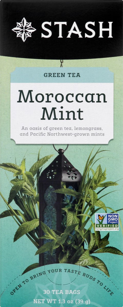 slide 6 of 12, Stash Moroccan Mint Green Tea - 30 ct, 30 ct