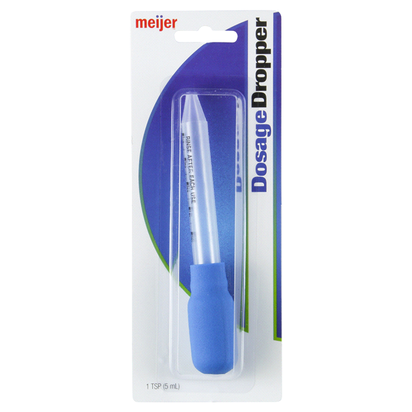 slide 1 of 2, Meijer Dosage Dropper, 1 TSP, 1 ct