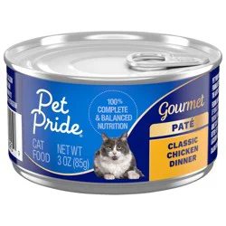 Pet Pride Classic Chicken Dinner Pate Wet Cat Food