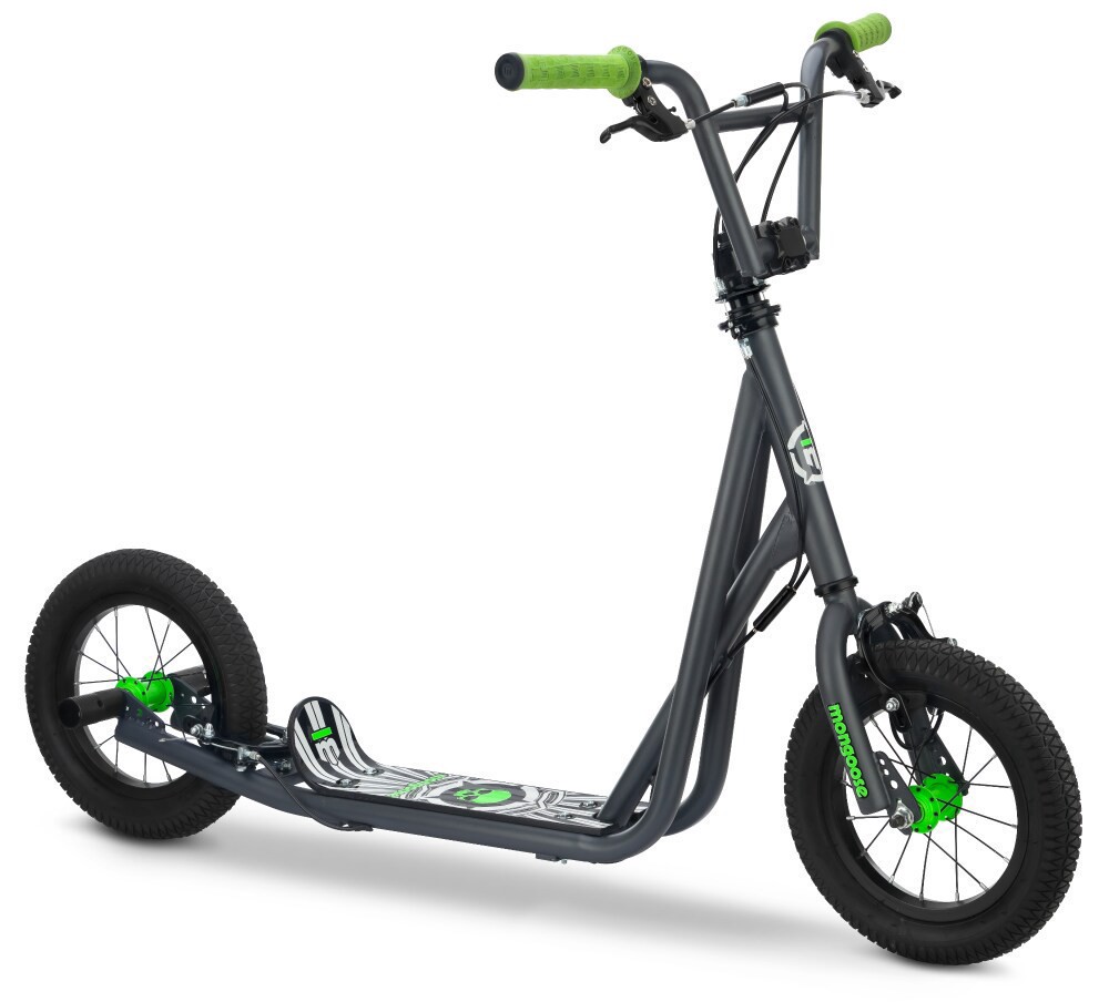 slide 1 of 1, Mongoose Expo Matte Grey Scooter, 1 ct