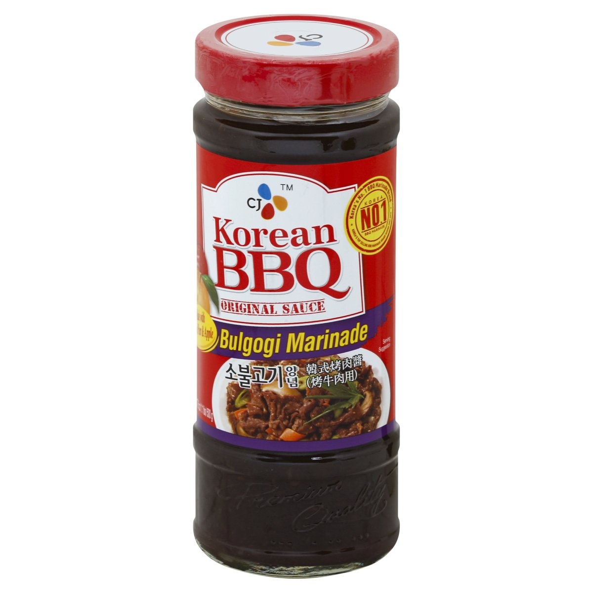 slide 1 of 1, CJ Korean Bbq Sauce-Beef, 17.6 oz