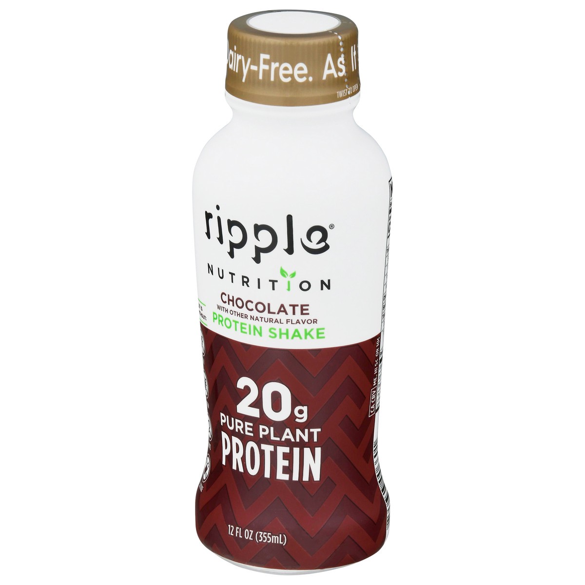 slide 6 of 13, Ripple Nutrition Chocolate Protein Shake, 12 oz