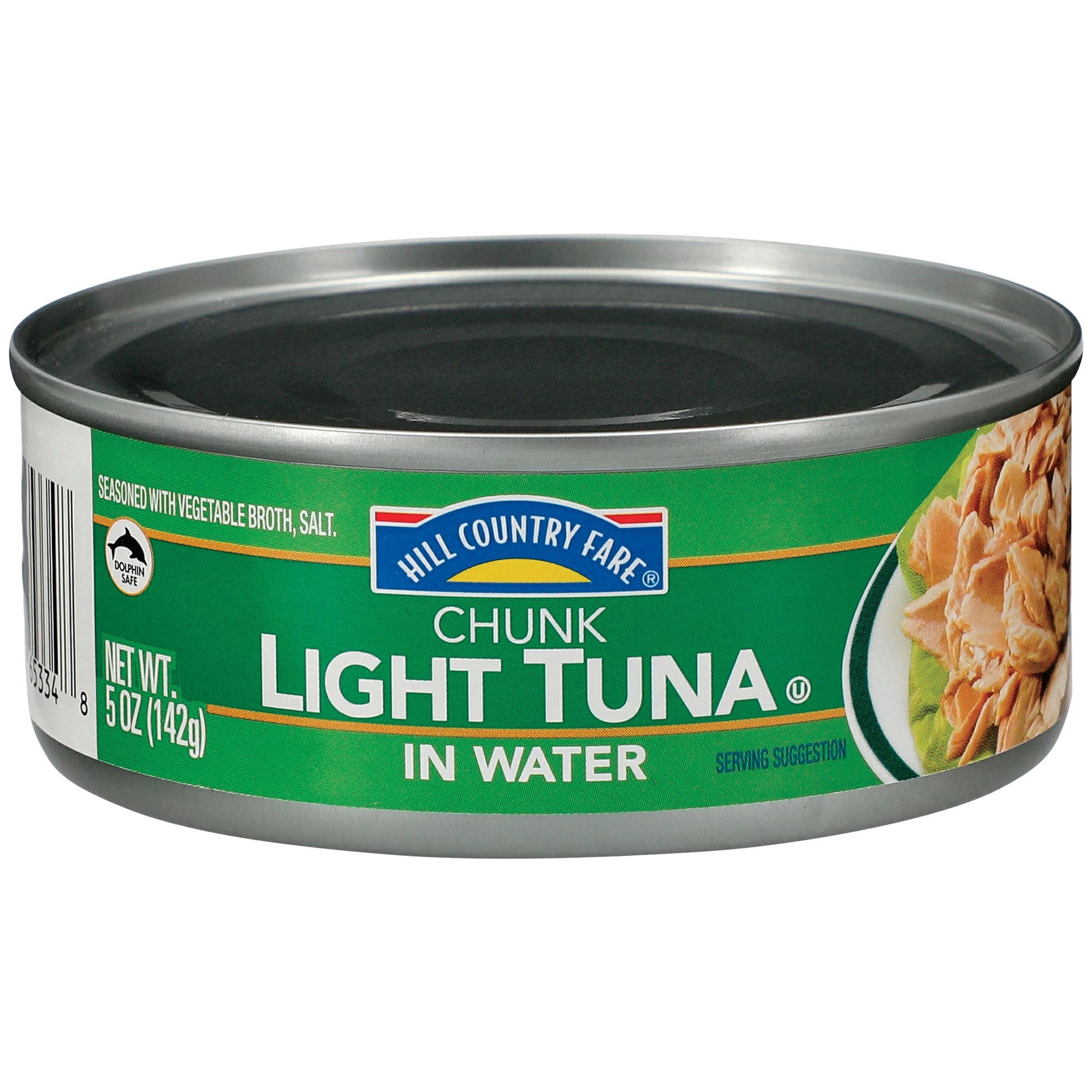 slide 1 of 1, Hill Country Fare Chunk Light Tuna In Water, 5 oz