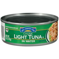 Hill Country Fare Chunk Light Tuna In Water