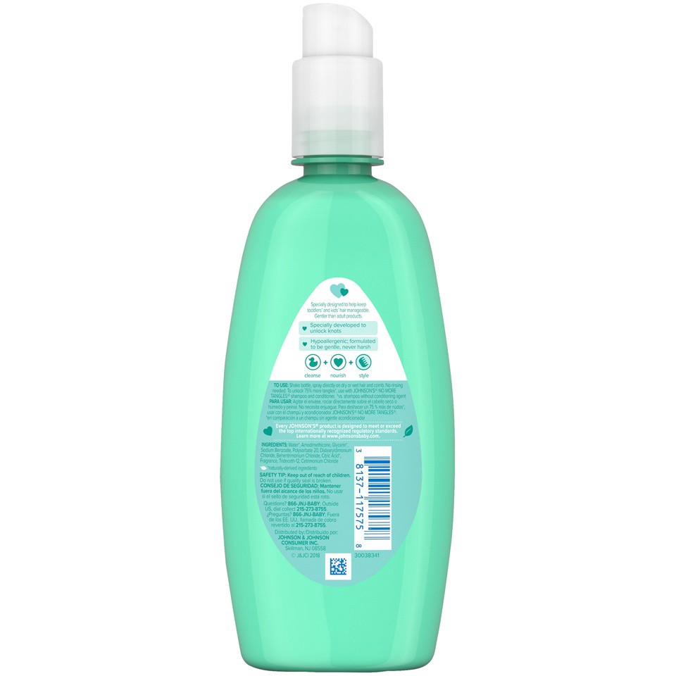 slide 3 of 6, Johnson's Baby Shampoo, Spray, 10 fl oz