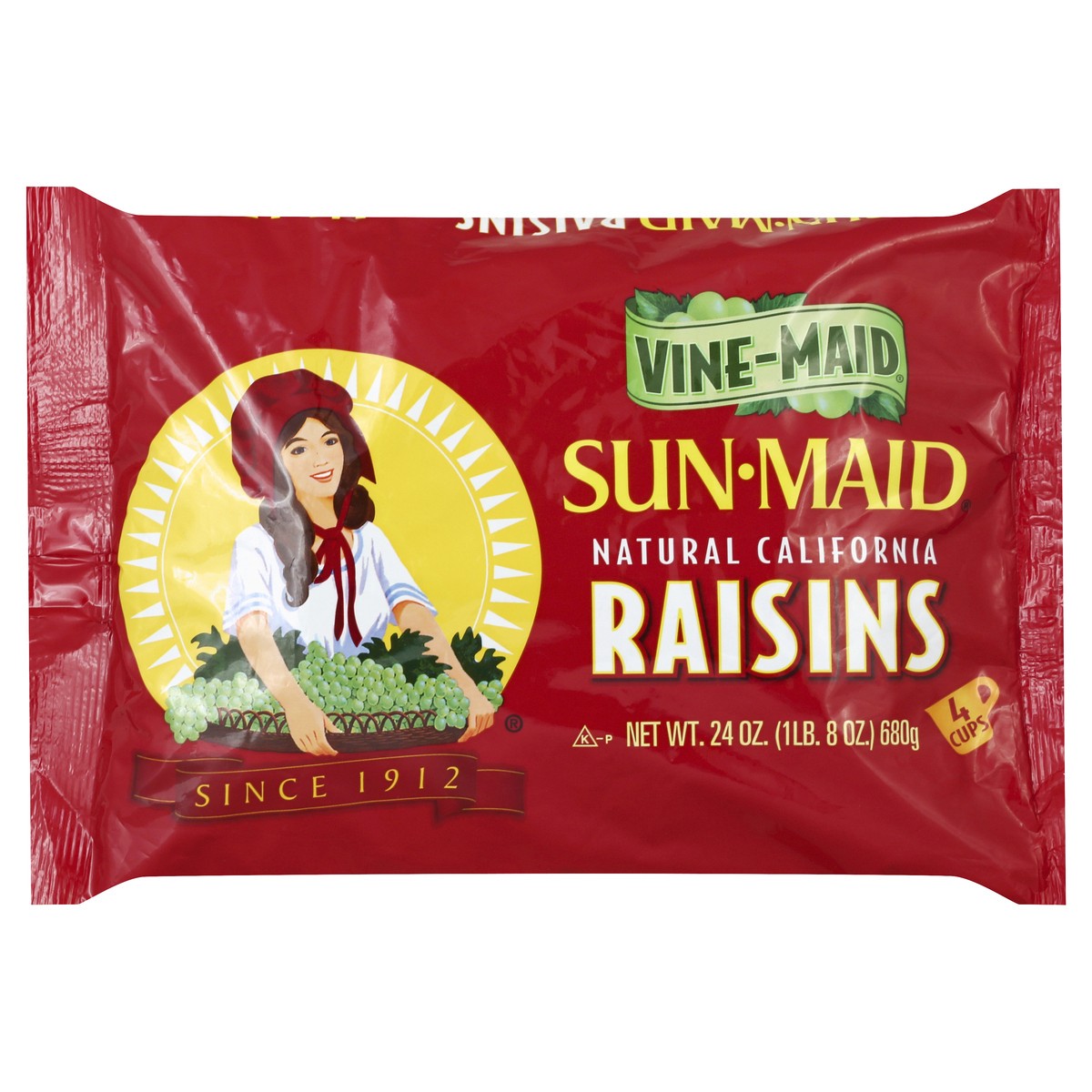 slide 3 of 6, Sun-Maid Raisins 24 oz, 24 oz