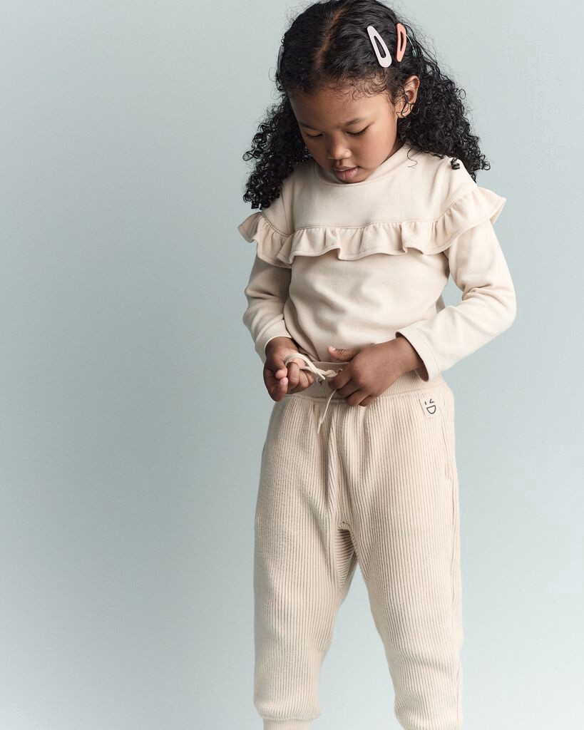 slide 4 of 6, Otteravenue Toddler City Park™ Jogger Pant - Khaki Khaki 18M, 1 ct