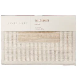 Haven + Key Banana Fiber Table Runner - Natural