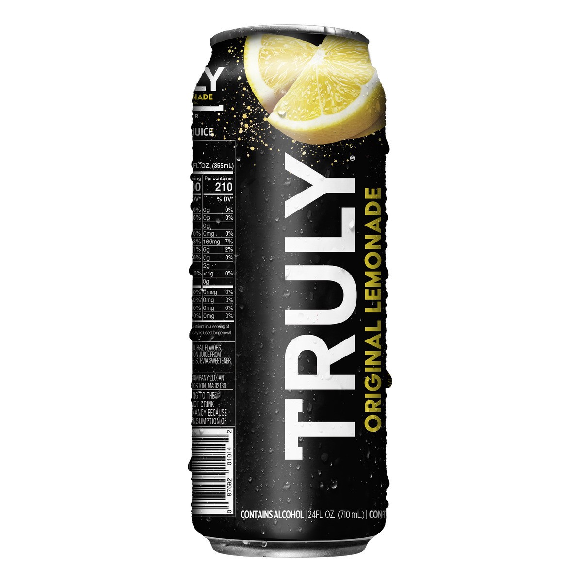 slide 2 of 7, Truly Hard Seltzer, Original Lemonade, 24 fl oz