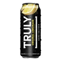 TRULY Hard Seltzer Original Lemonade, Spiked & Sparkling Water (24 fl. oz. Can)