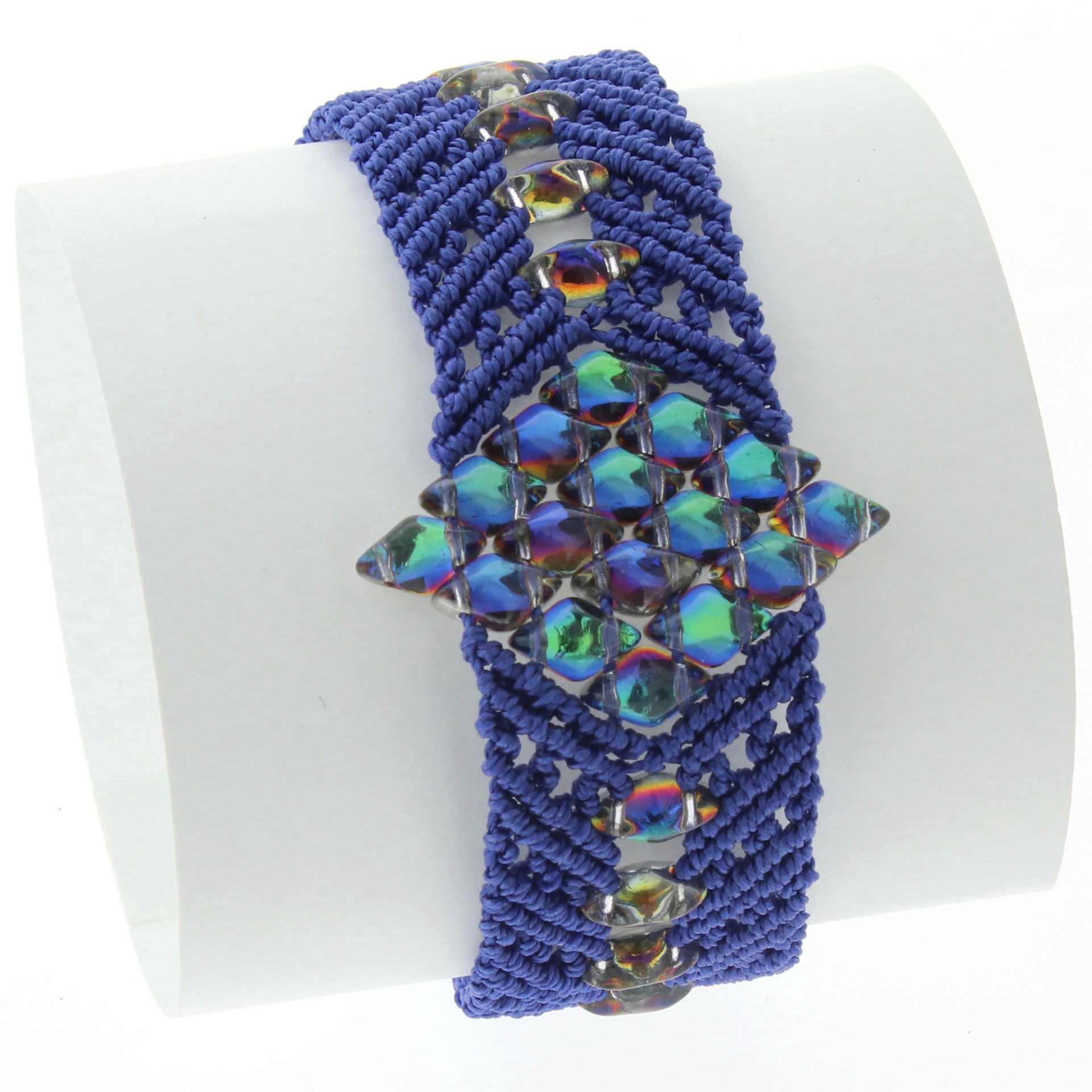 slide 4 of 7, The Beadsmith S-Lon 0.5mm Mixed Color Bead Cord, 0.5mm