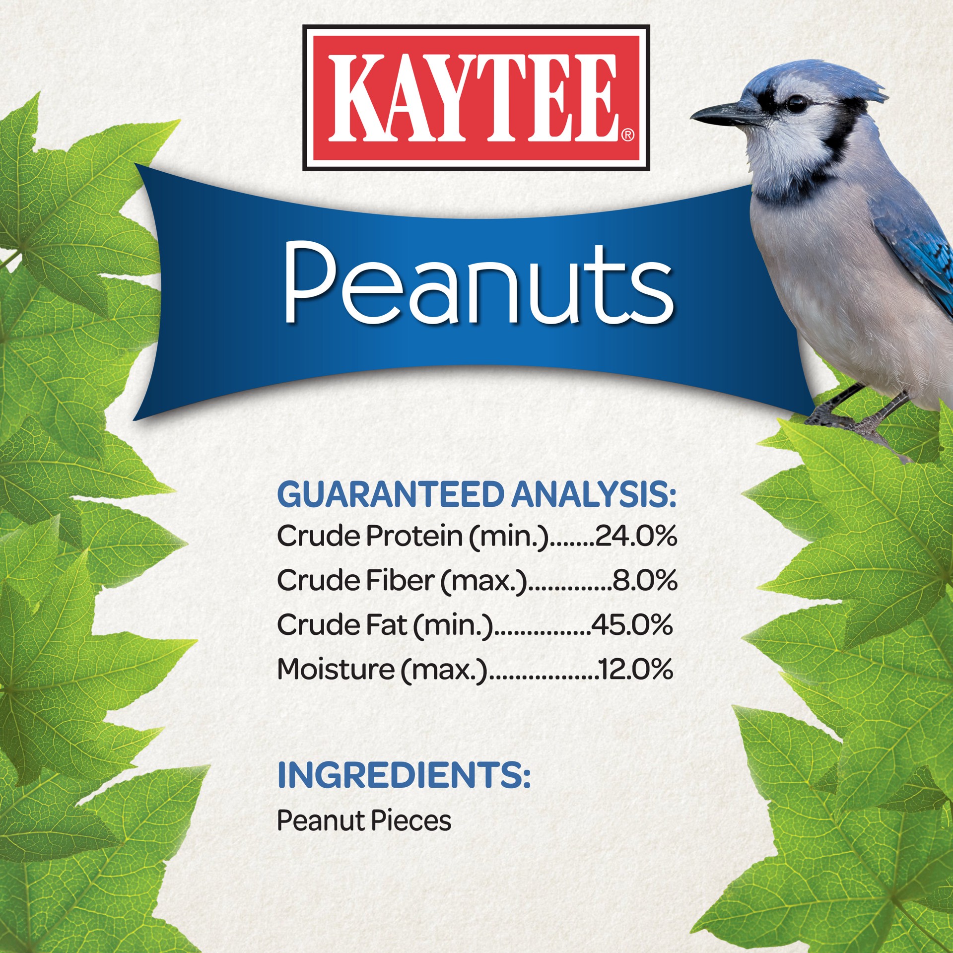 slide 3 of 10, Kaytee Peanuts Wild Bird Food, 10 lb