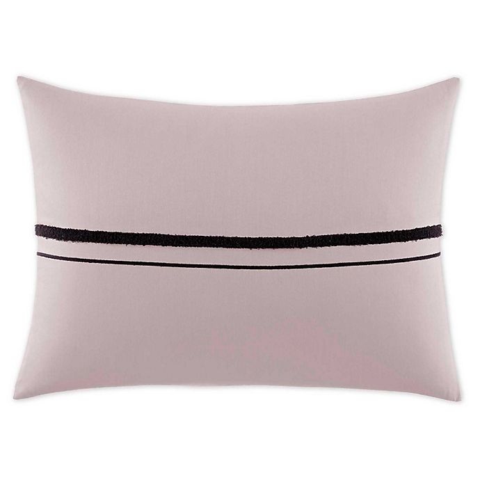 slide 1 of 3, Vera Wang Verge Sakura Embroidered Line Breakfast Pillow, 1 ct