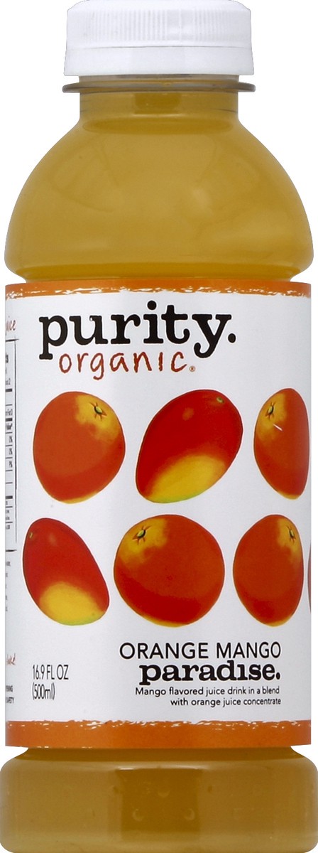 slide 3 of 4, Purity Organic Juice Drink Orange Mango - 16.9 oz, 16.9 oz