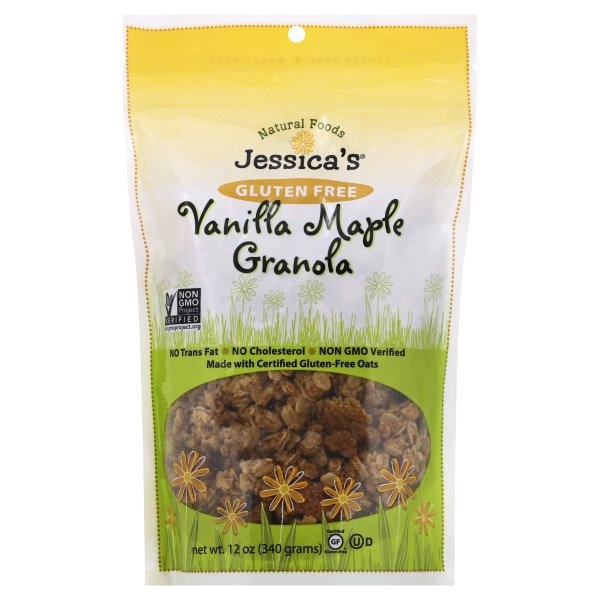 slide 1 of 2, Jessica's Vanilla Maple Gluten Free Granola, 11 oz