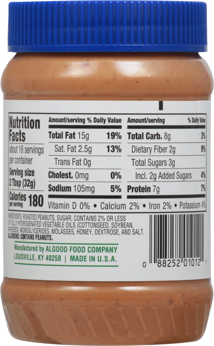 slide 5 of 9, algood Crunchy Peanut Butter 18 oz, 18 oz