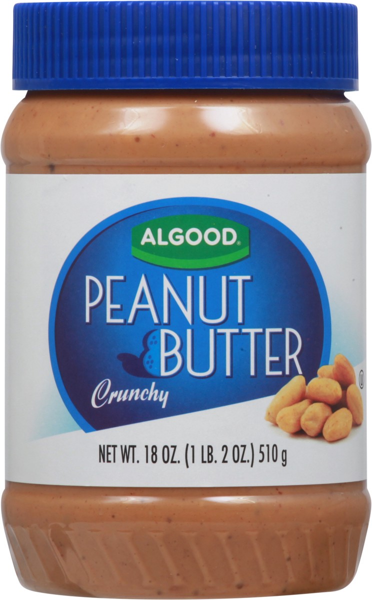 slide 6 of 9, algood Crunchy Peanut Butter 18 oz, 18 oz