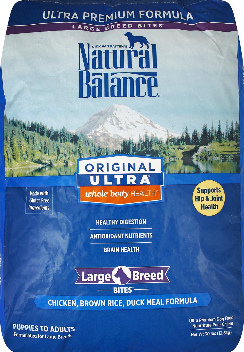 slide 5 of 6, Natural Balance Dog Food 30 lb, 30 lb