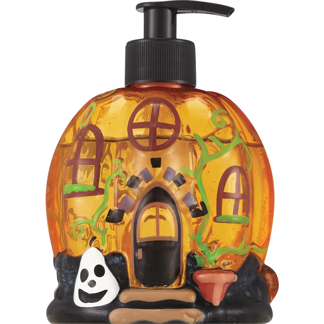slide 1 of 1, SIMPLE PLEASURES 500ml Haunted House Soap, 16.9 oz