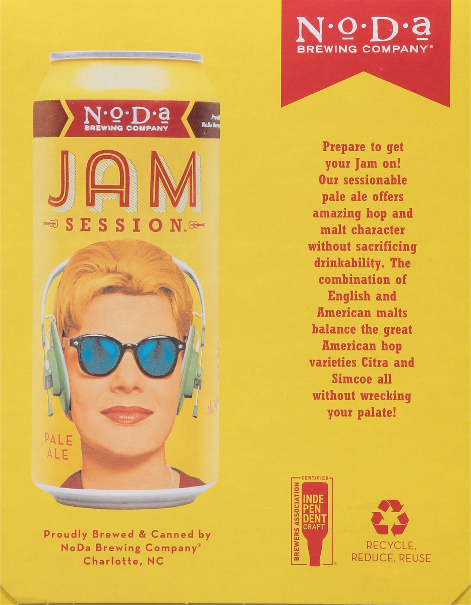 slide 4 of 9, NoDa Brewing Co. Pale Ale Jam Session Beer 4 - 1 pt Cans, 64 oz