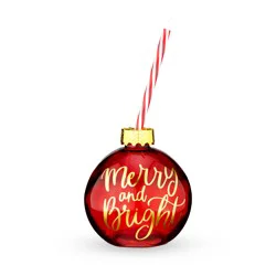Blush Ornament Drink Tumbler - 14 oz