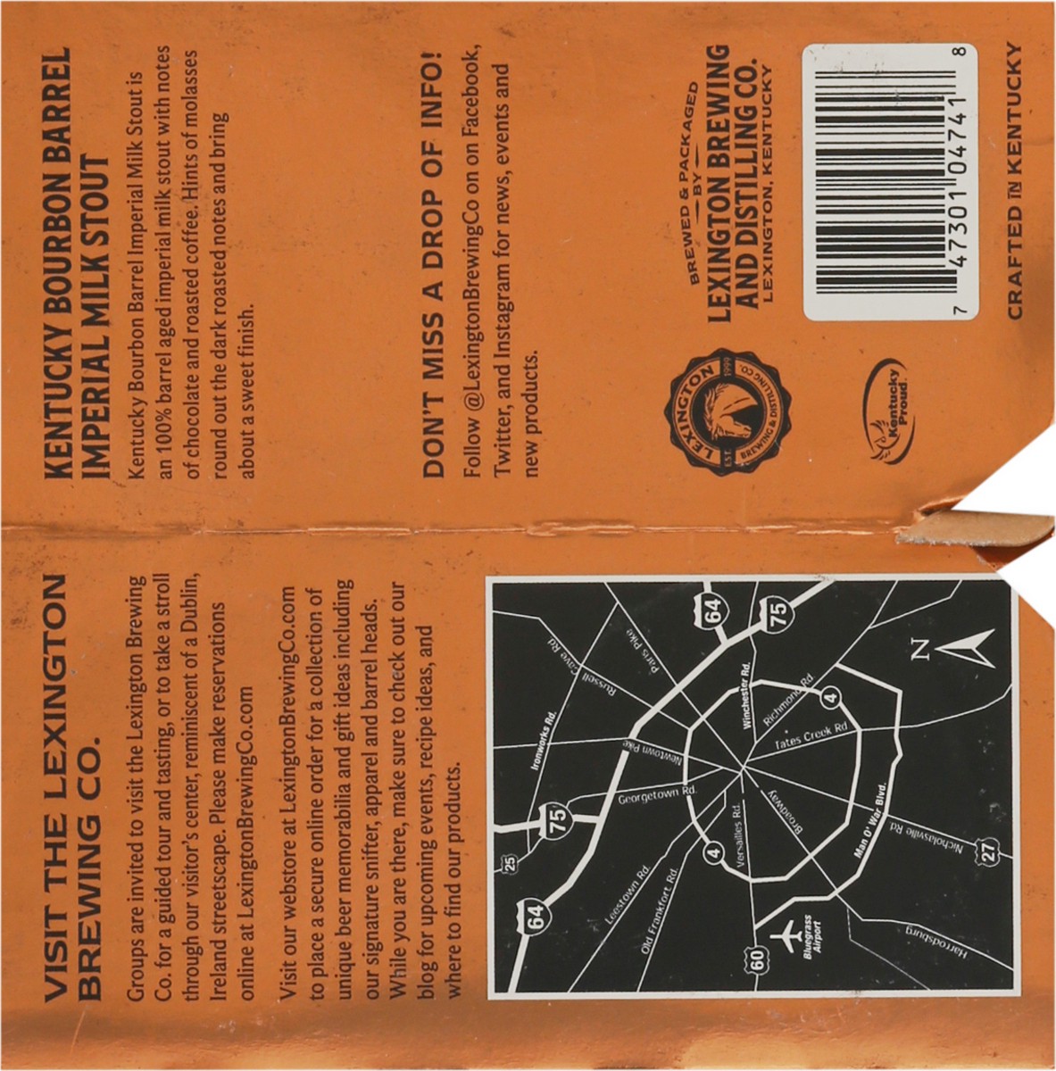 slide 8 of 9, Kentucky Bourbon Barrel Imperial Milk Stout Beer 4 ea, 4 ct; 12 oz