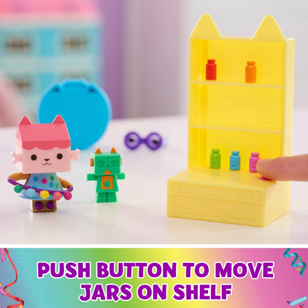 slide 4 of 6, Dreamworks Gabby's Dollhouse Bobble Kitty Baby Box Crafty Pack, 1 ct