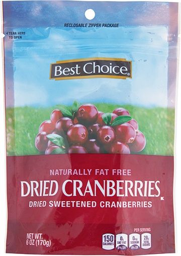 slide 1 of 1, Best Choice Dried Cranberry, 6 oz