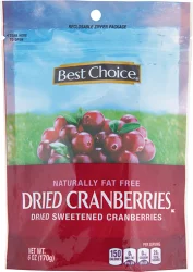 Best Choice Dried Cranberry