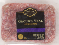 slide 1 of 1, Private Selection Ground Veal, 1 lb