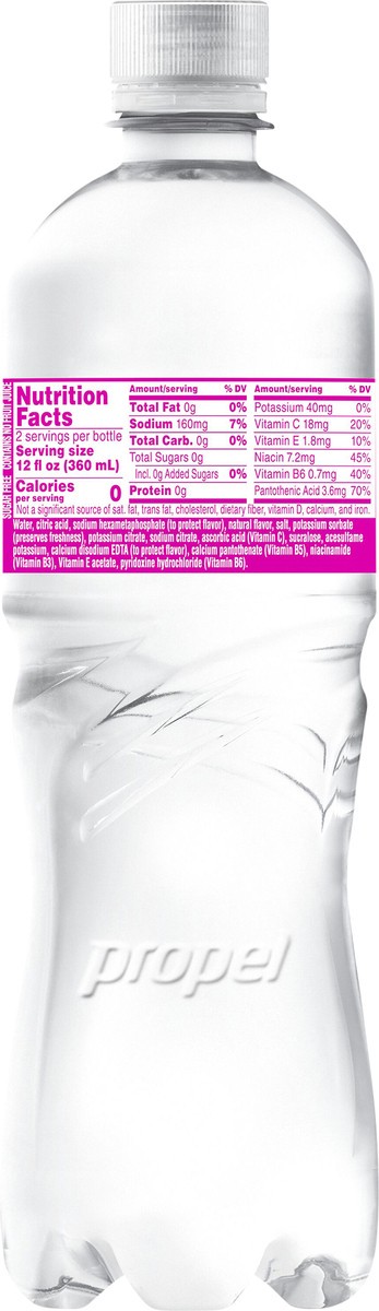 slide 2 of 3, Propel Zero Sugar Electrolyte Water Beverage Berry 24 Fl Oz, 24 fl oz