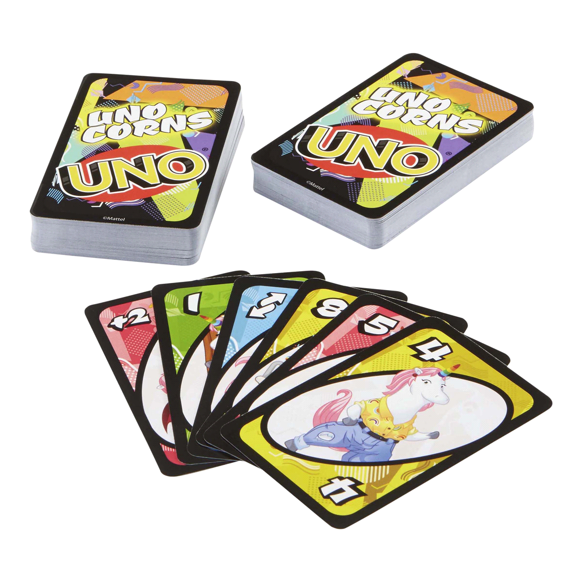 slide 1 of 1, Mattel Unocorns Card Game, 1 ct