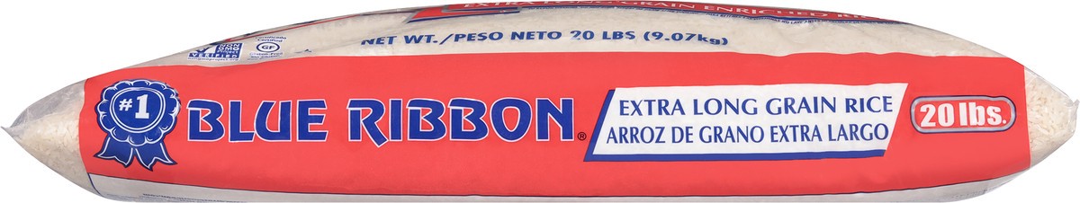 slide 5 of 9, Blue Ribbon Extra Long Grain Enriched Rice 20 lb, 20 lb